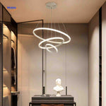 Moderne LED-Ringpendelleuchte für das Wohnzimmer | www.middo.de