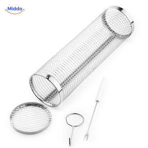RollingGrill™ Korb gezeigt mit Haken
