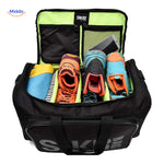 SNKRPro Tasche gefüllt mit Schuhen und Kleidung www.middo.nl