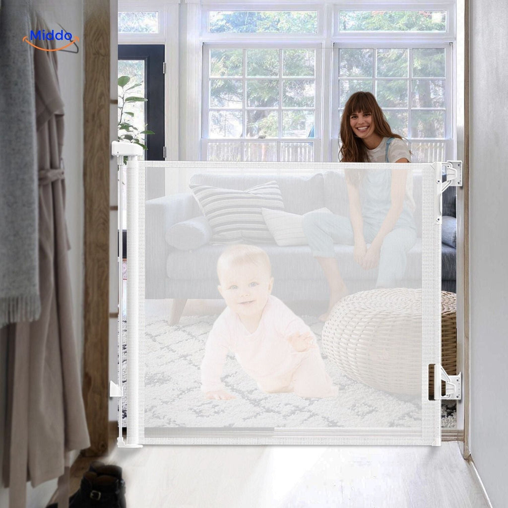 SafeGuard Faltbares Tor Baby schützendes Netz www.middo.nl