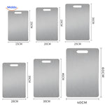 SafeCut™ RVS Schneidebrett - Hören Sie auf, Mikroplastik und Bakterien zu essen!