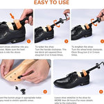 Anleitung zur Verwendung von ShoeStretcher Pro Schuhspannern.