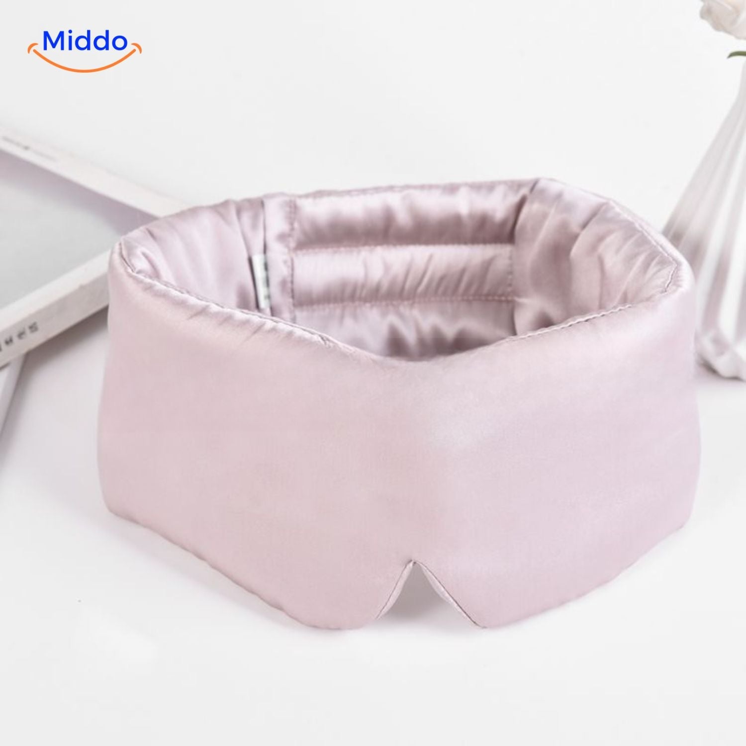 SilkDream Maske pinke Satin-Augenmaske