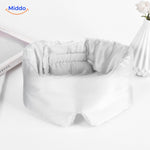 SilkDream Maske weiße Satin-Augenmaske
