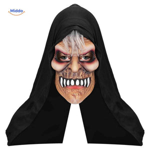 Skullveil Maske - Gruselig grinsende Horror-Maske