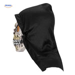 Skullveil Maske enge Schädel mit schwarzem Hut www.middo.de