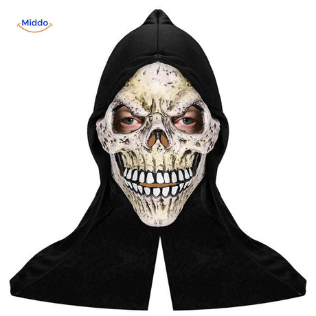 Skullveil Maske - Gruseliges Halloween-Skull-Maskenbild auf