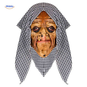 Skullveil Maske Hexenmaske mit Rautenmuster www.middo.de