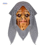 Skullveil Maske Hexenmaske mit Rautenmuster www.middo.de