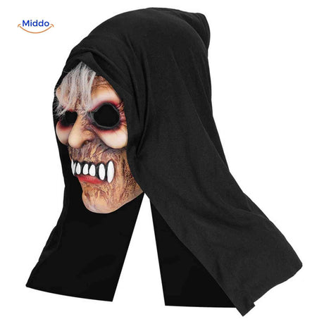 Skullveil Maske – Horrorschreck mit gruseliger Grimasse | Jetzt bei www.middo.de erhältlich!