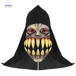 Skullveil Maske Monster mit großen Zähnen Horror www.middo.de