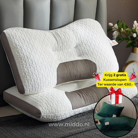 DreamGuard Pro Kissen mit kostenlosen dunkelgrünen Samtkissenbezügen