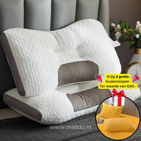 DreamGuard Pro Kissen mit kostenlosen gelben Samtkissenbezügen