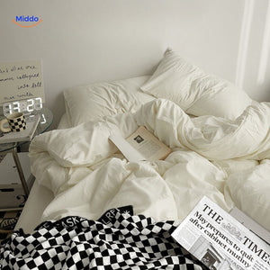 SleepNest Gemütliches Schlafset gelb und creme mit Stil www.middo.de
