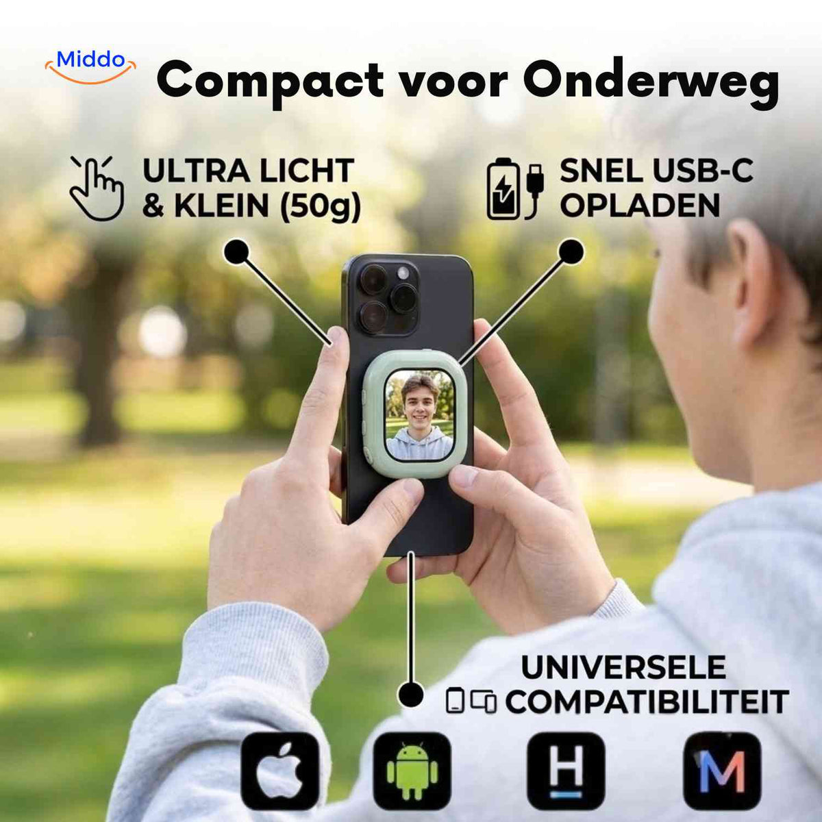 SnapView™ Selfie-Monitor, Produktansicht 06