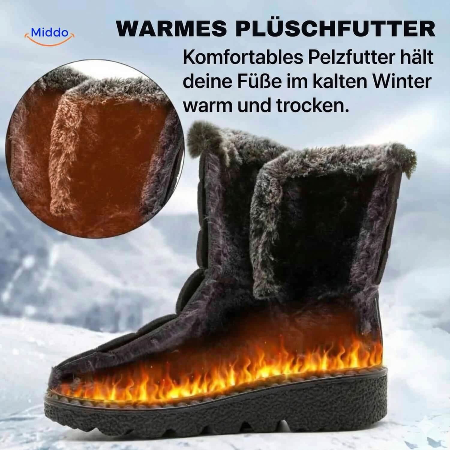 SnowLuxe™ Boots | Warm, rutschfest & komfortabel für den Winter