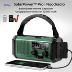 SolarPower Pro Radio mit Lampe und 10000mAh Akku www.middo.de