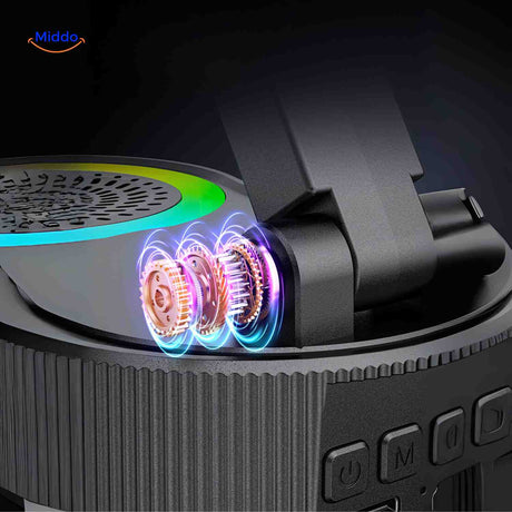 SoundMate Lautsprecher Telefon mit Regenbogenbeleuchtung - www.middo.de
