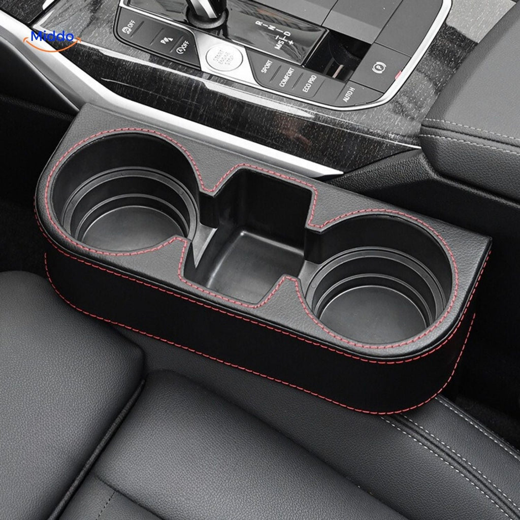SpaceMate Autositz Organizer mit Carbonfaser-Look www.middo.nl