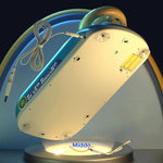 Unterseite des Spaceracer Lenkrads für Kinder