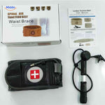 SpineRelief Gürtel komplett mit Box, Bedienungsanleitung und Rückenband www.middo.nl