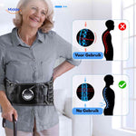 SpineRelief Riem Haltungskorrektur vor und nach der Benutzung www.middo.de