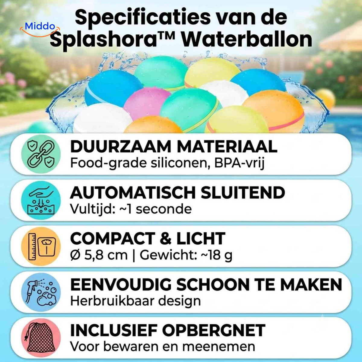 Splashora™ Wasserballons, Produktansicht 10