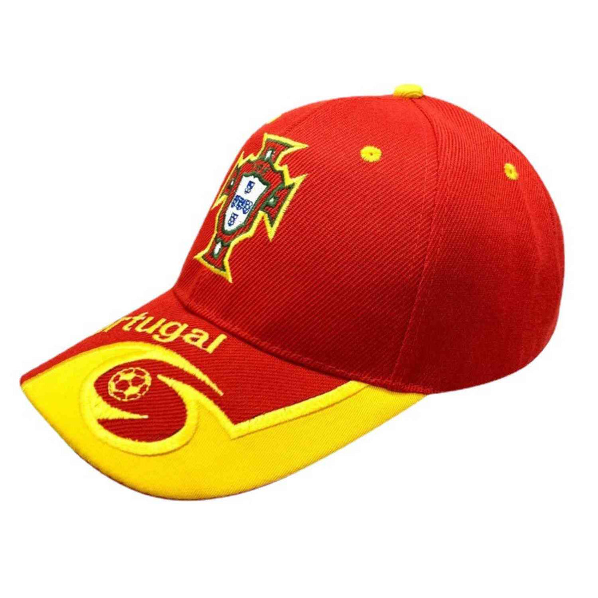 Sportiva Cap Portugal Fußball-Cap verstellbare Sportcap www.middo.de
