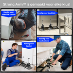 Verschiedene Anwendungen des Strong Arm Hilfsmittels
