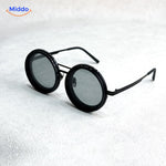 SunGuard ND9 schwarze Sonnenbrille mit Metallrahmen