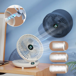 Doppelte SwiftAir Ventilatoren mit Luftstrom-Demonstration