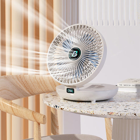 SwiftAir Ventilator bläst Luft in eine Küche