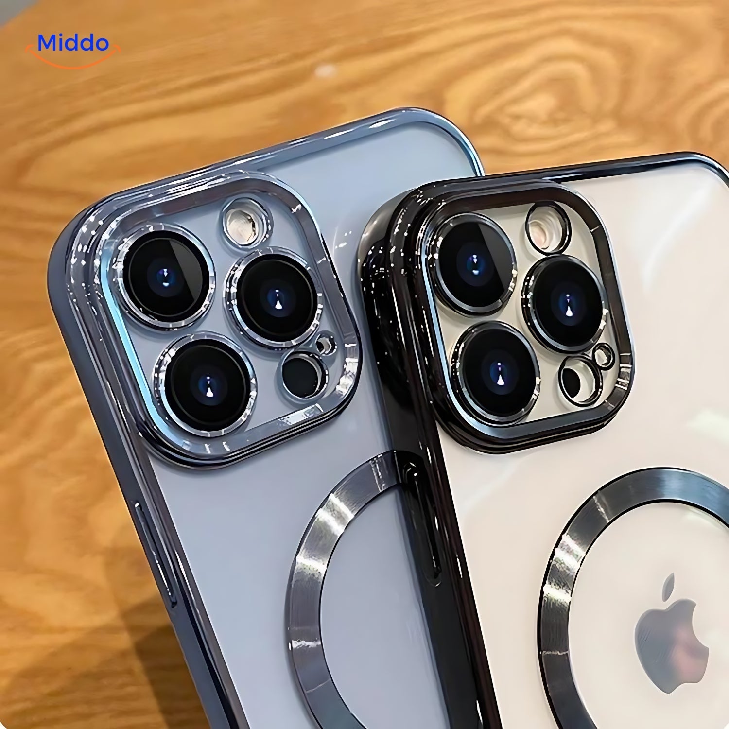 Nahaufnahmefoto von 2 iCase iPhone Hüllen