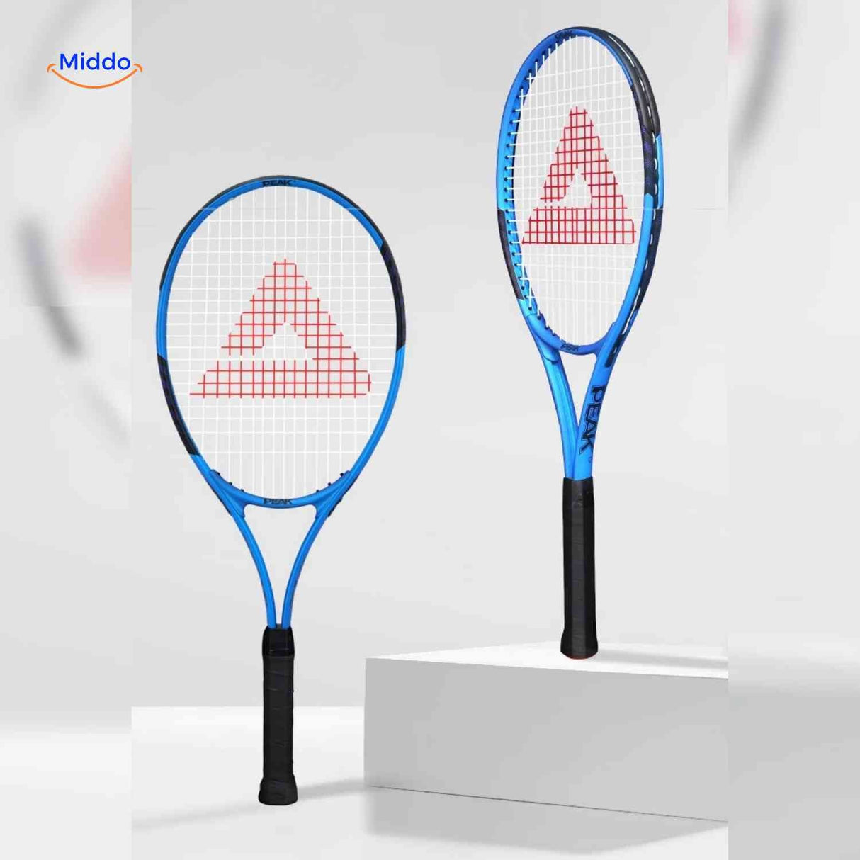 Tennixo Tennisset Tennisschläger blauer Rahmen Sportmodell