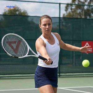 Tennixo Tennisset Tennisschläger Vorhandtraining Spielfeld