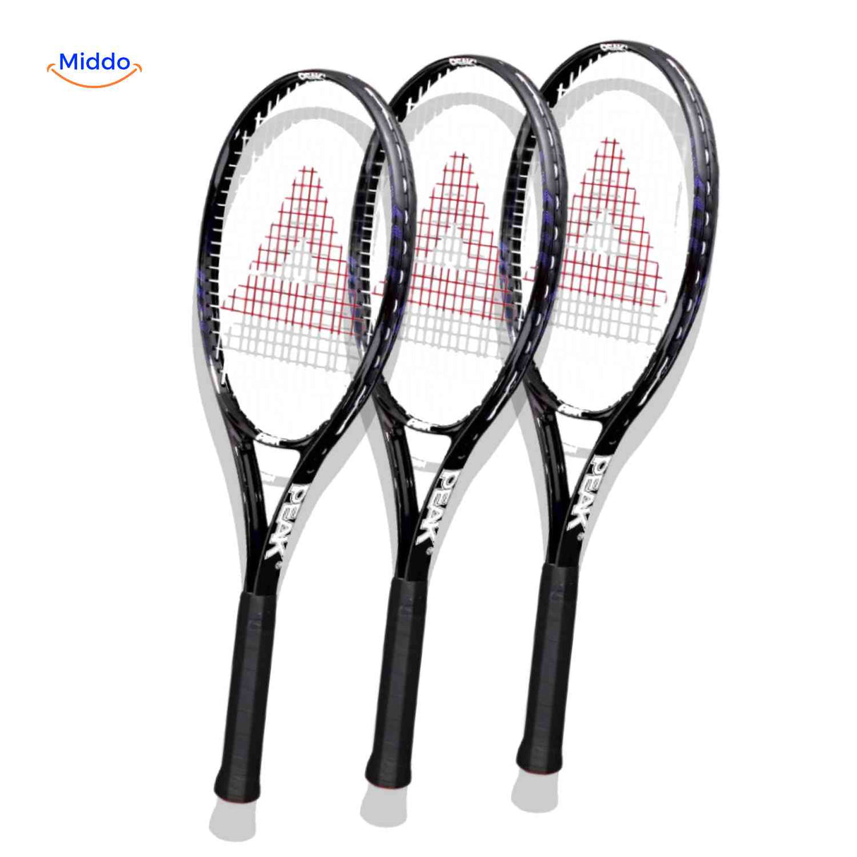 Tennixo Tennisset Tennisschläger Set mit mehreren Schlägern