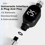 ThermoGauge Kranen Messgerät mit universellem Interface – Plug and Play. Besuchen Sie uns auf www.middo.nl.