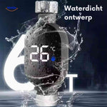ThermoGauge Wasseruhr – Wasserdichtes Design mit LED-Display | www.middo.de