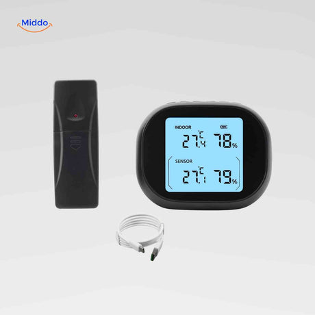 ThermoSense digitales Thermometer und Hygrometer mit Funksensor