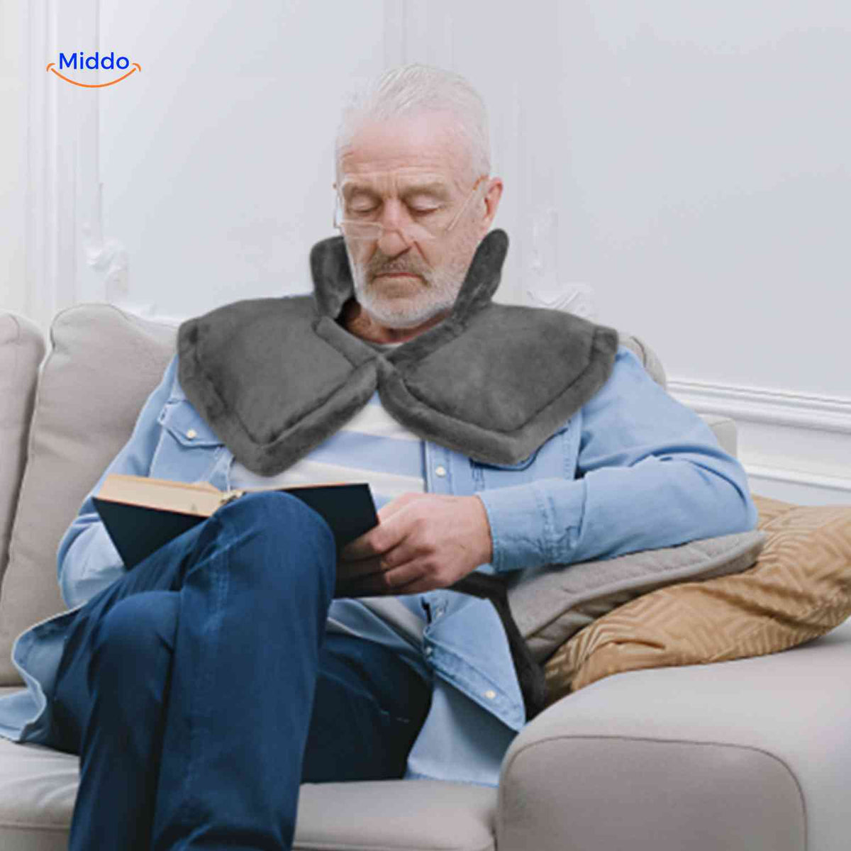 **Thermowrap Schal - Heizbarer Schal für Senioren: Komfort beim Lesen** Entdecken Sie den Thermowrap Schal, der speziell für Senioren entwickelt wurde, um das Lesen angenehmer zu gestalten. Mit seiner sanften Wärme sorgt er für einen gemütlichen Komfort, genau das Richtige, um in Ruhe zu schmökern. Besuchen Sie uns auf und gönnen Sie sich eine wohltuende Auszeit!