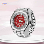 Timevera Ring Uhr Rot Rund Elegant Unisex – Jetzt entdecken auf www.middo.de
