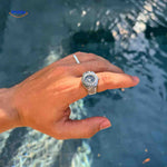 Timevera Herren Ring-Armbanduhr Silber, Quarz - www.middo.de