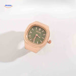 Timora Armbanduhr Roségold mit grünem Zifferblatt – jetzt entdecken auf www.middo.de