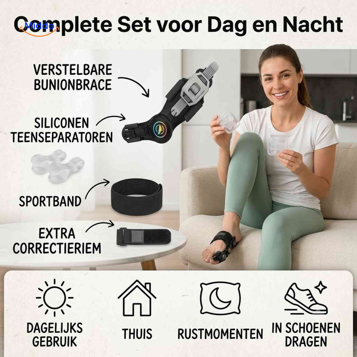 ToeRelief™ Hallux-Valgus-Schiene, Produktansicht 08