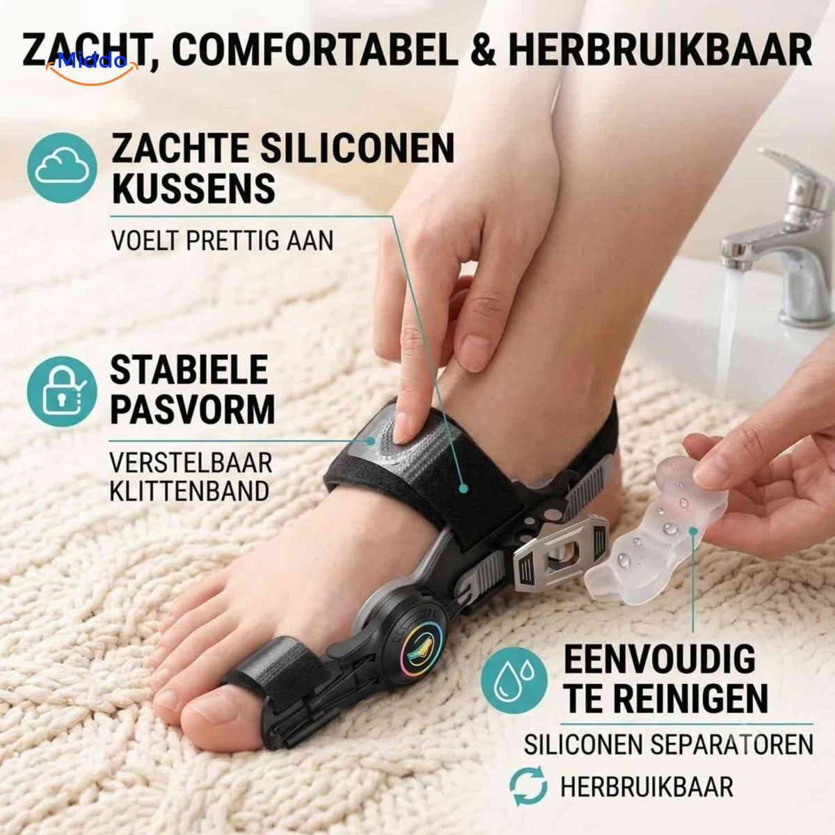 ToeRelief™ Hallux-Valgus-Schiene, Produktansicht 06