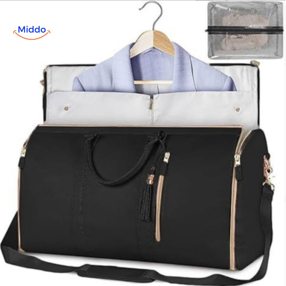 Schwarze TravelPro Luxe Reisetasche Produktfoto