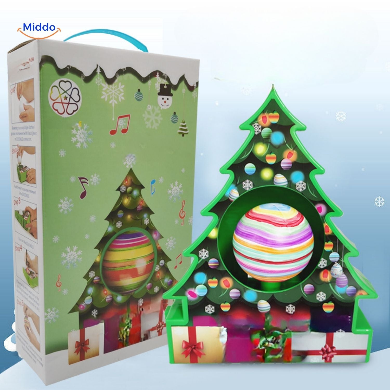 TreeMendous DIY Ornamenten Set handgemacht elektrisch malen Middo