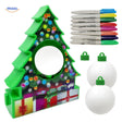 TreeMendous Handgemachte Weihnachtsornamente Set - Weihnachtsdekoration malen Middo