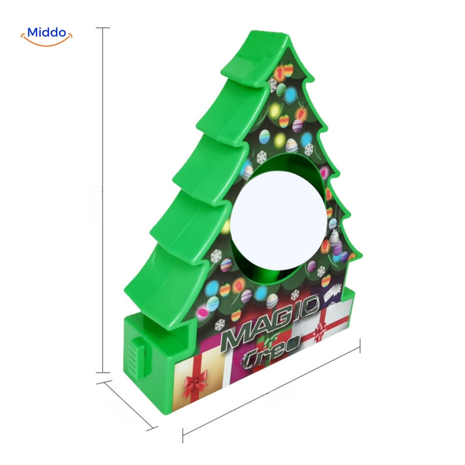 TreeMendous Holz Weihnachtsornamenten Kit elektrisch malen handgemacht Middo