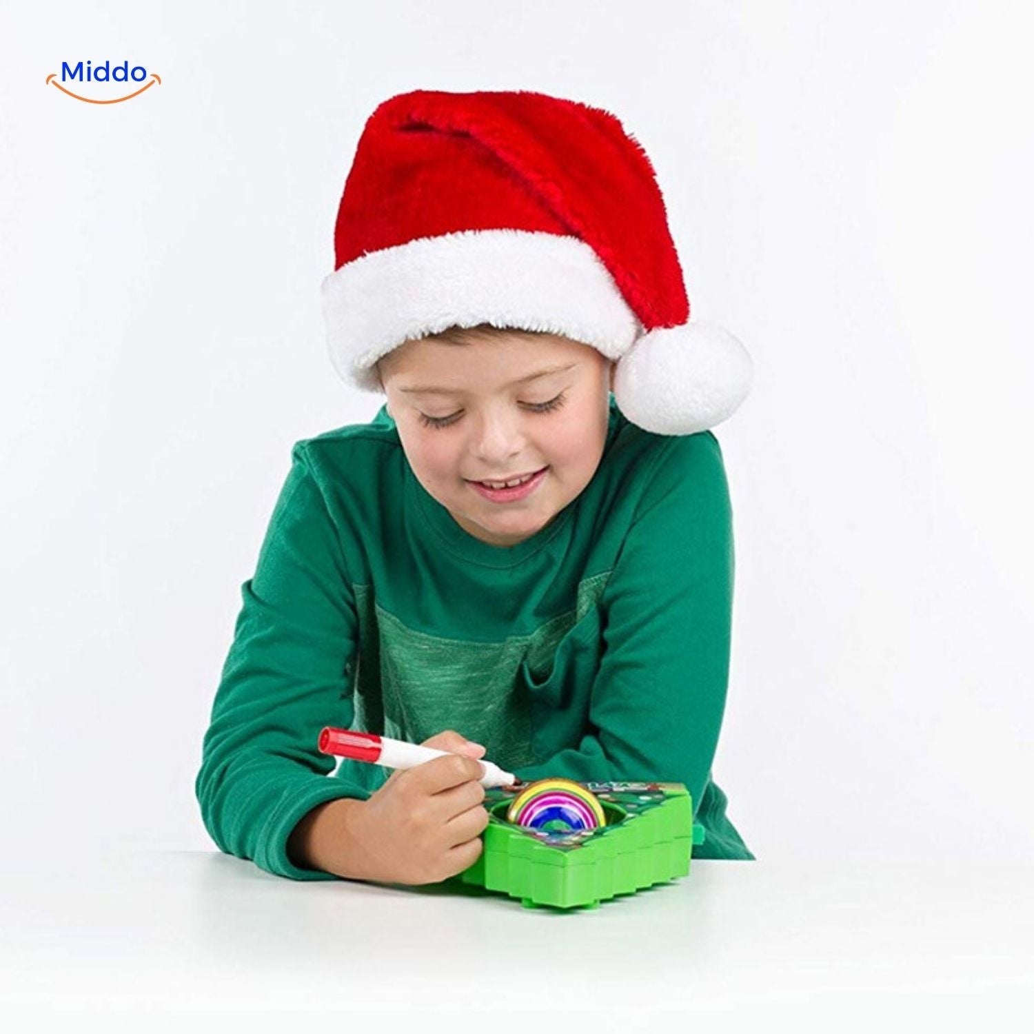 TreeMendous Malen Weihnachtsornamente Set Hände malen mit Lichtern Middo